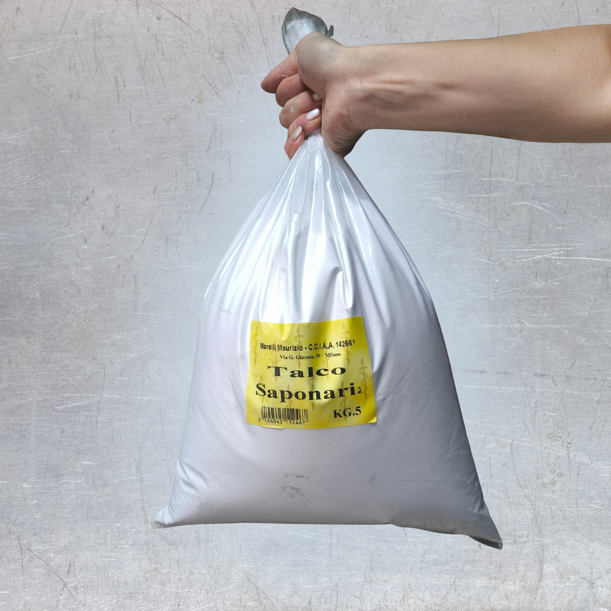 Talco Saponaria in Polvere 5 kg – Marelli Maurizio