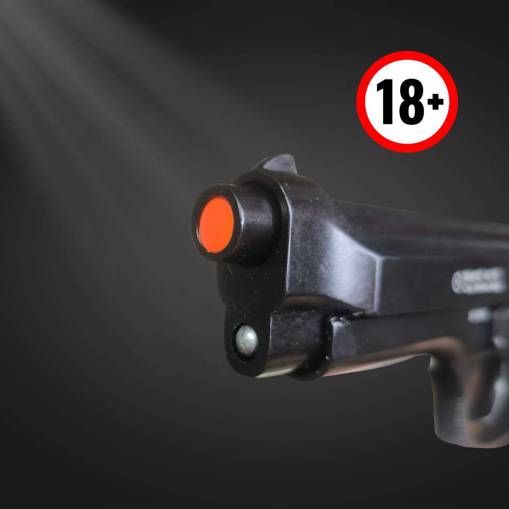 Pistola a Salve Mod. P92 Black – Cal. 8mmK - Hard Punisher