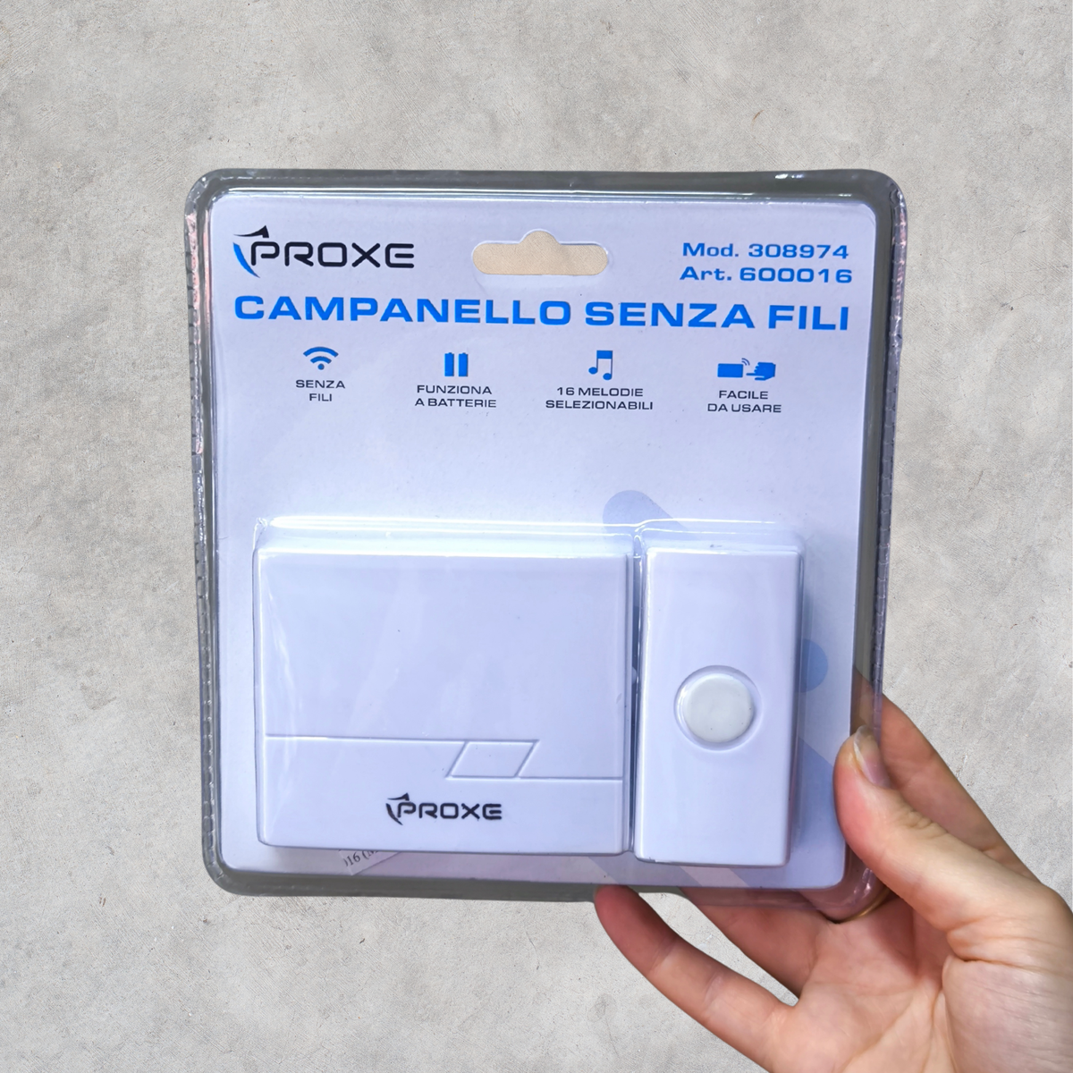 Campanello Senza Fili Wireless - Lostech