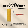 Rullo per Rilievi effetto Rustico in Resina - Pennellificio Arte