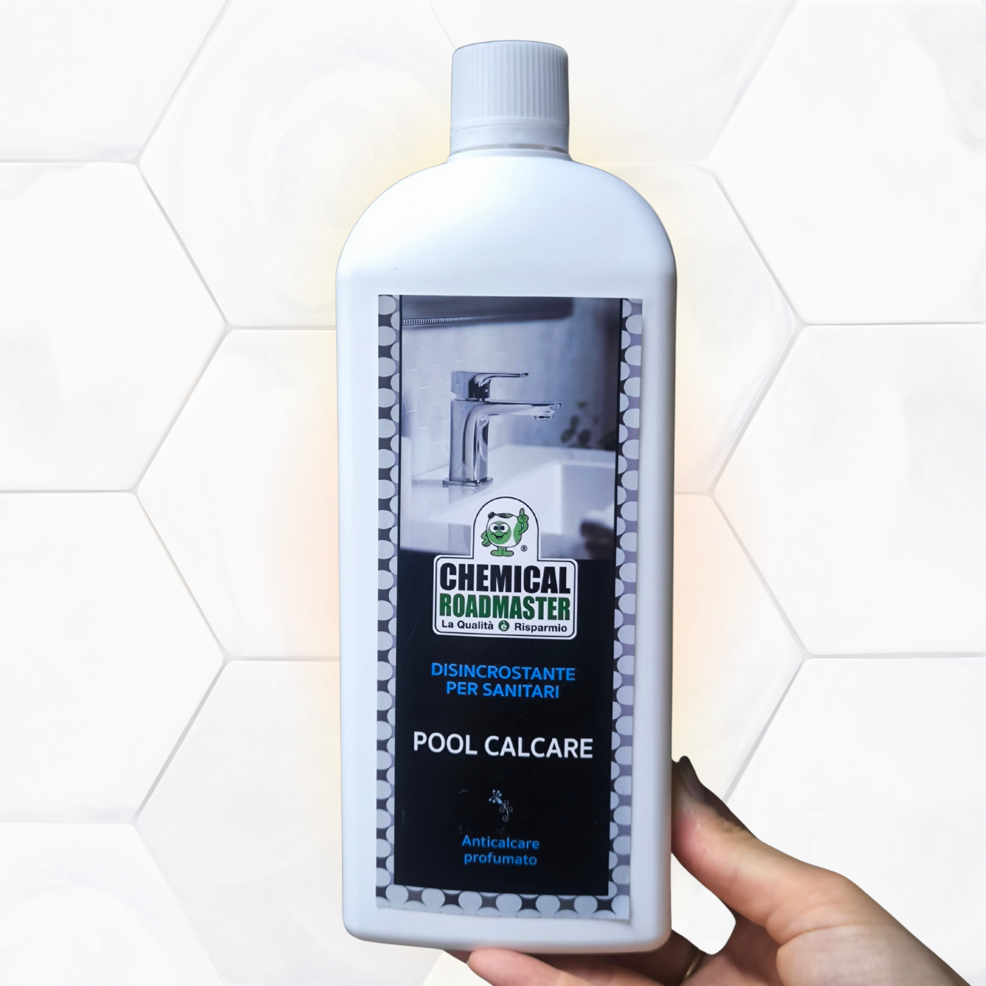 Pool Calcare Disincrostante Anticalcare Profumato per Sanitari - Chemical Roadmaster (1 L)