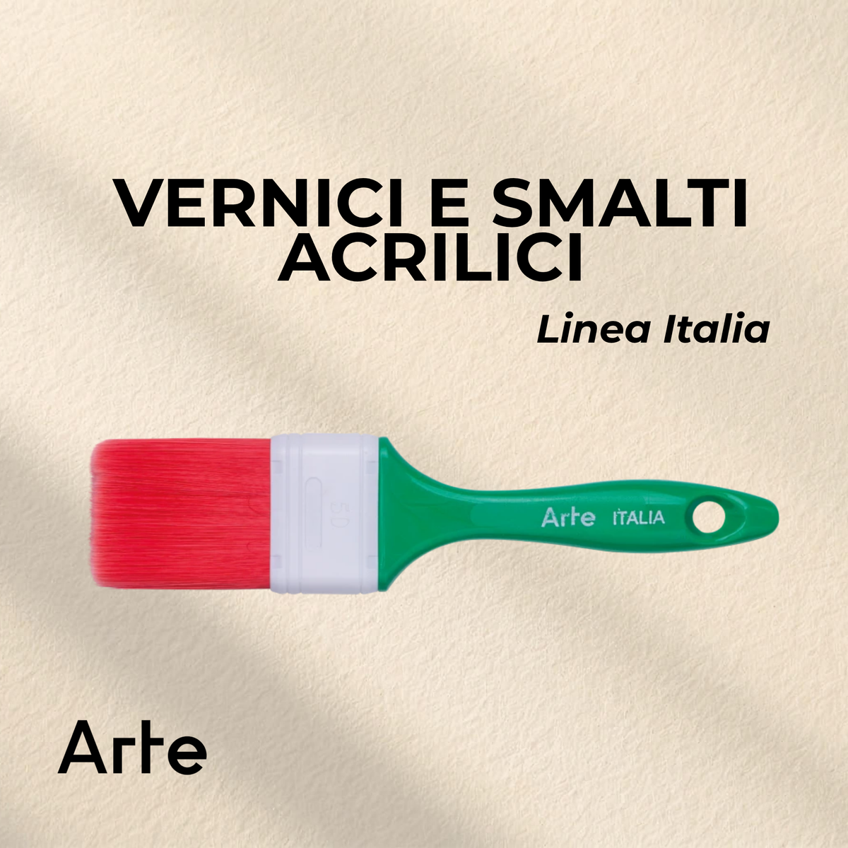 Pennello Linea Italia - Fibra "Redjok" - Pennellificio Arte