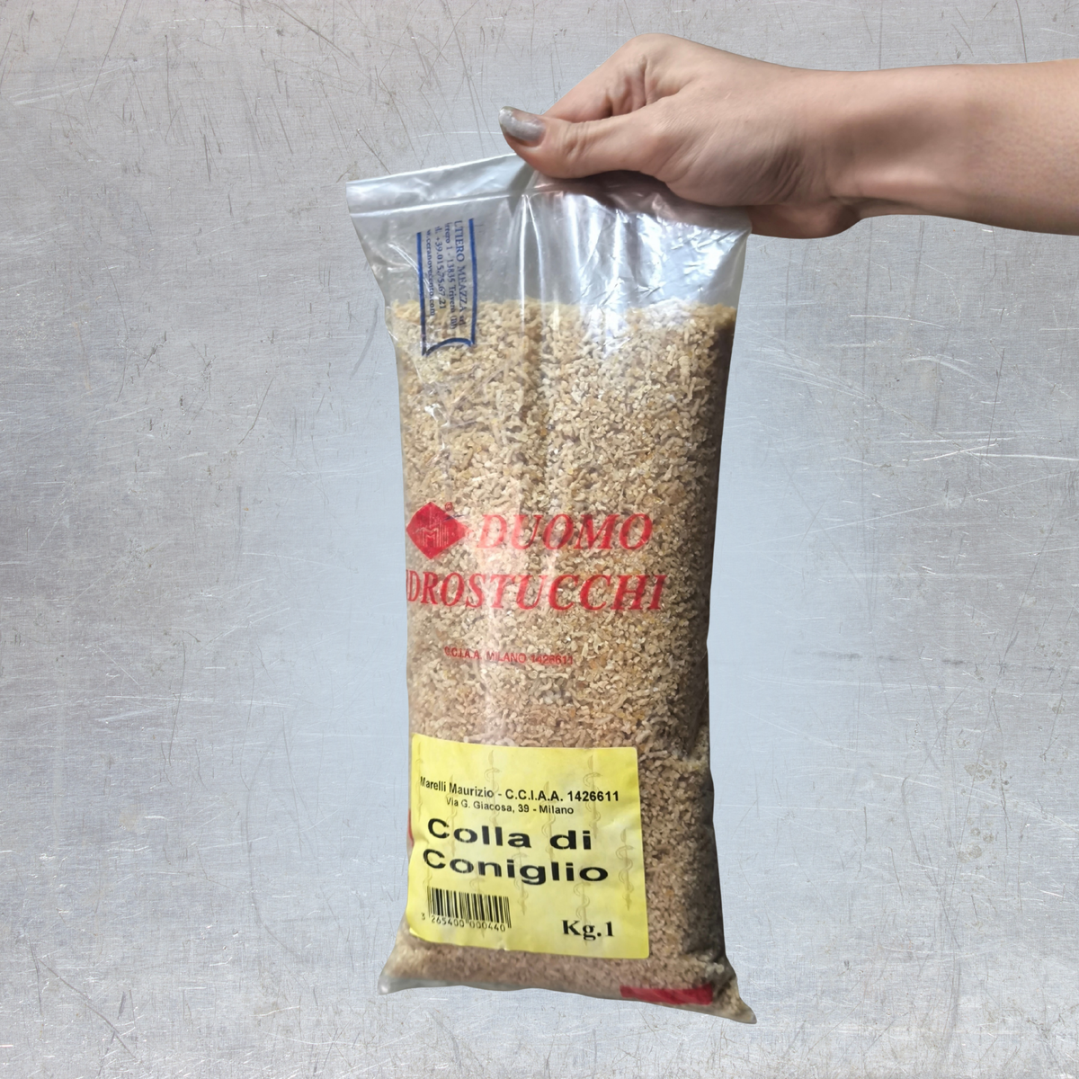 Colla di Coniglio in grani 1 kg – Marelli Maurizio / Duomo Idrostucchi