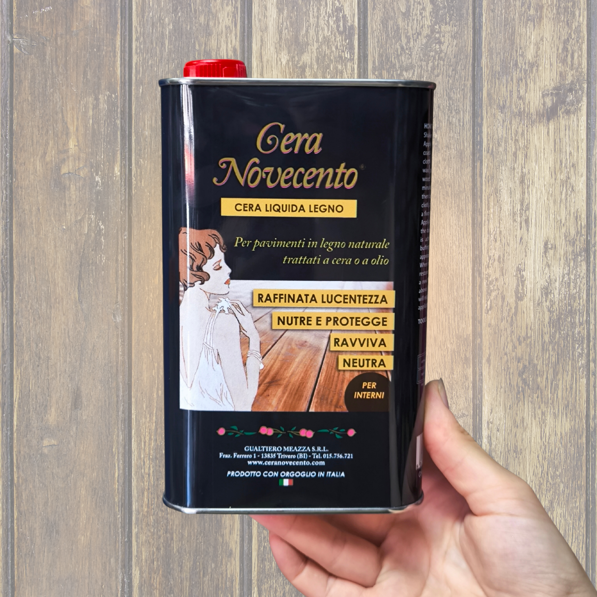 Cera liquida NEUTRA - Novecento 1L
