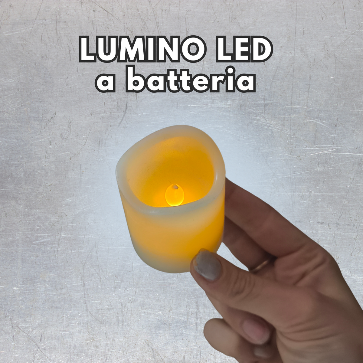 Lumini LED a Batteria Ø 4,7cm x 5cm