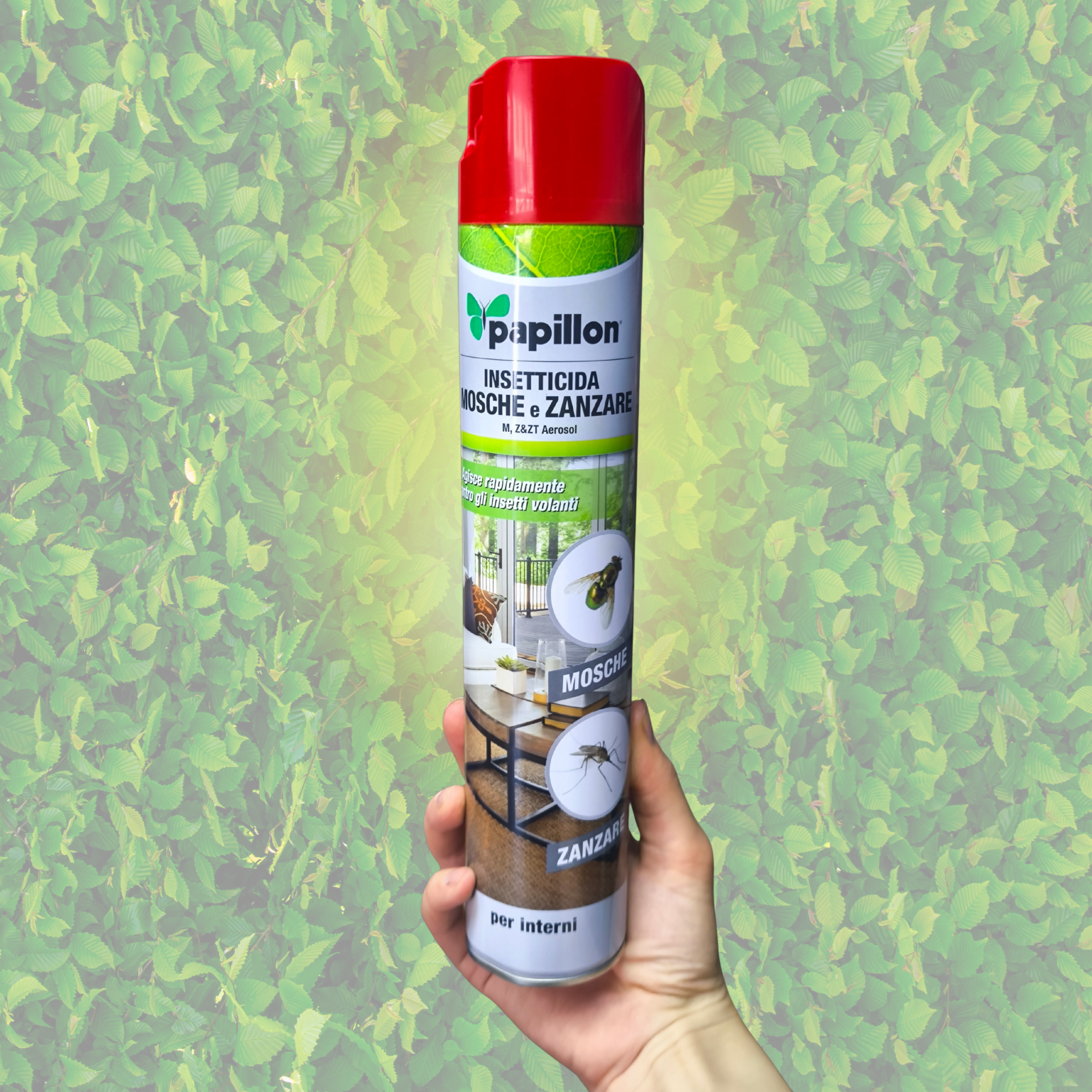 Insetticida Mosche & Zanzare- Papillon M, Z&ZT Aerosol 500ml